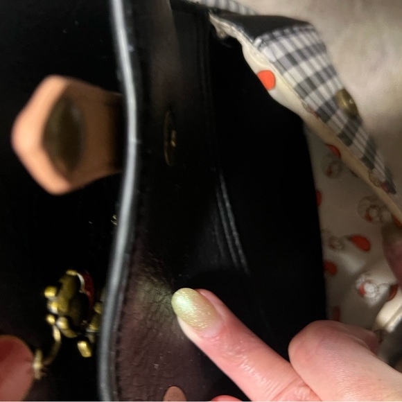 Loungfly Black and Tan Checkered Winnie the Pooh Backpack - Picture 3 of 10